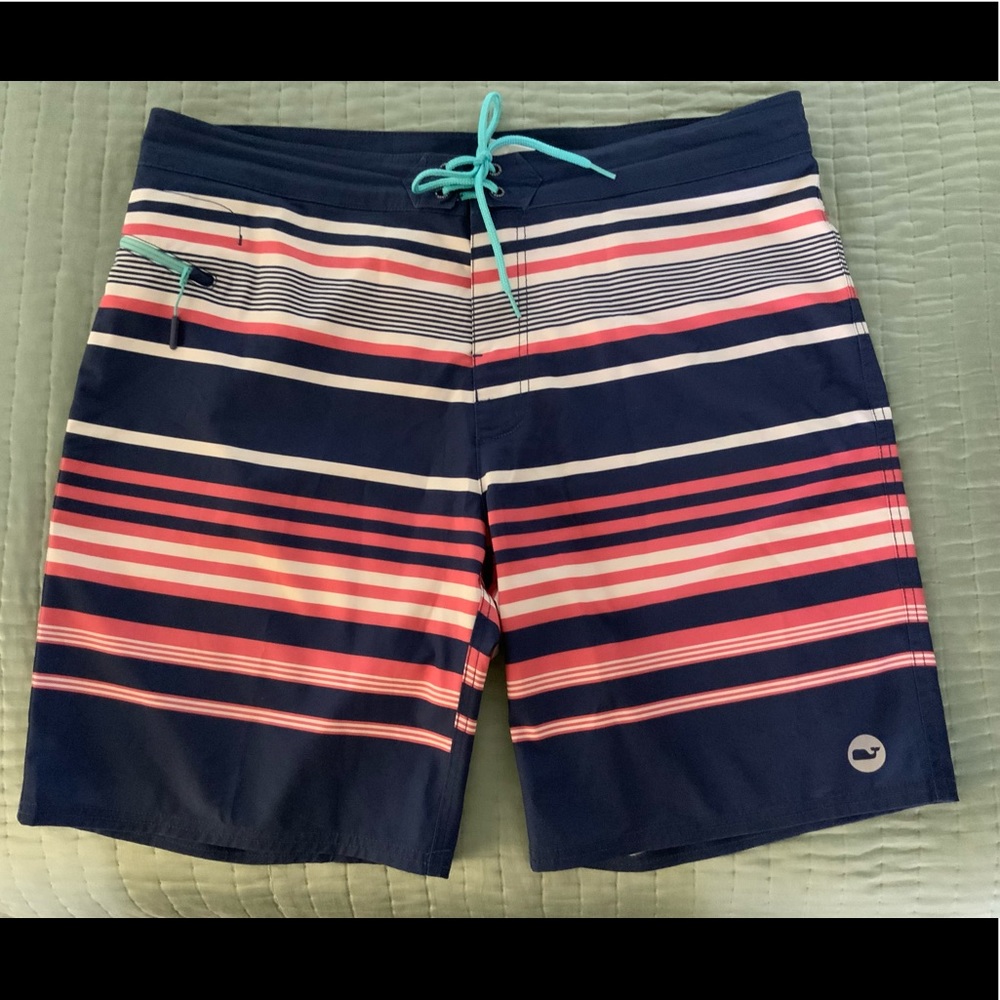 Vineyard Vines Americana Stripe Board Shorts